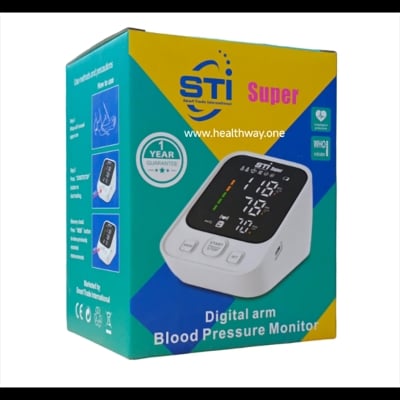 Picture of STI Super Digital Arm Blood Pressure Monitor Multicolor