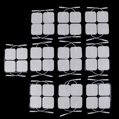 Picture of 40 Replacement Tens Electrode Pads 2x2 Muscle Stimulatorm BULK-Healthproo 