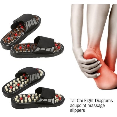 Picture of Relax with a Foot Massage Diabetic Sleeper for Total Body Relaxation - Very Comfortable and Good For Health, Easy to Clean-Health Proo Multicolor