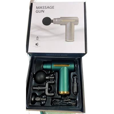 Picture of Rechargeable Vibration Body Muscle Massager Gun Multicolor