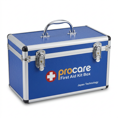 Picture of first aid box -Healthproo Multicolor