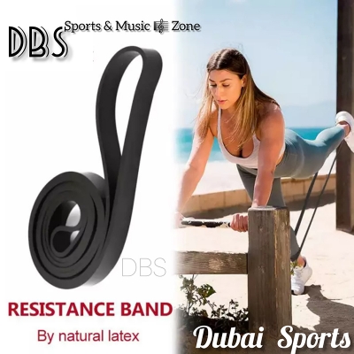 Picture of Pull Up Assist Exercise Resistance Band Exercise Loop Band - Resistance Band Black