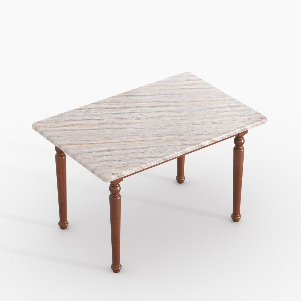 Picture of REGAL Dining Table EDESSA TDH-341-3-1-20 (4 Seater)