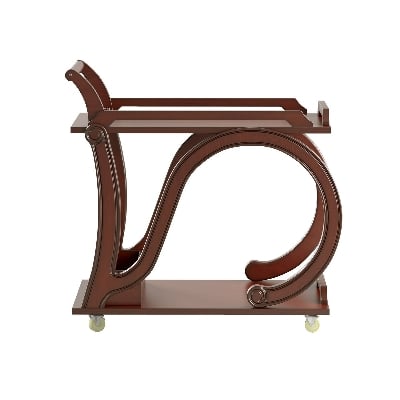 Picture of REGAL TEA TROLLEY-TEDDY TRH-303-3-1-20 (Tea Trolley)