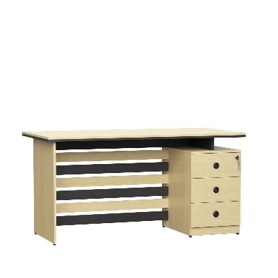 Picture of REGAL EXECUTIVE TABLE ETO-124-1-1-36 (3 Drawer)