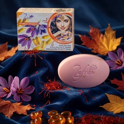 Picture of Zafran Vitamin E & Salicylic Glycerin Soap – 100gm