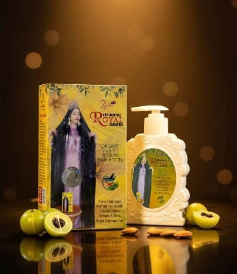 Picture of Zafran  Anti-Hair Fall Royel Shampoo -250ml-Yellow