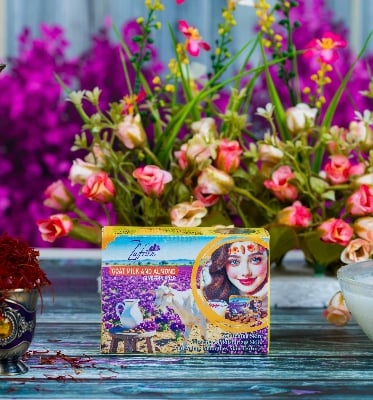 Picture of Zafran Goat Milk & Almond Glycerin Soap