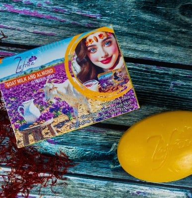 Picture of Zafran Goat Milk & Almond Glycerin Soap