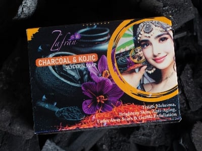 Picture of Zafran Charcoal & Kojic Glycerin Soap