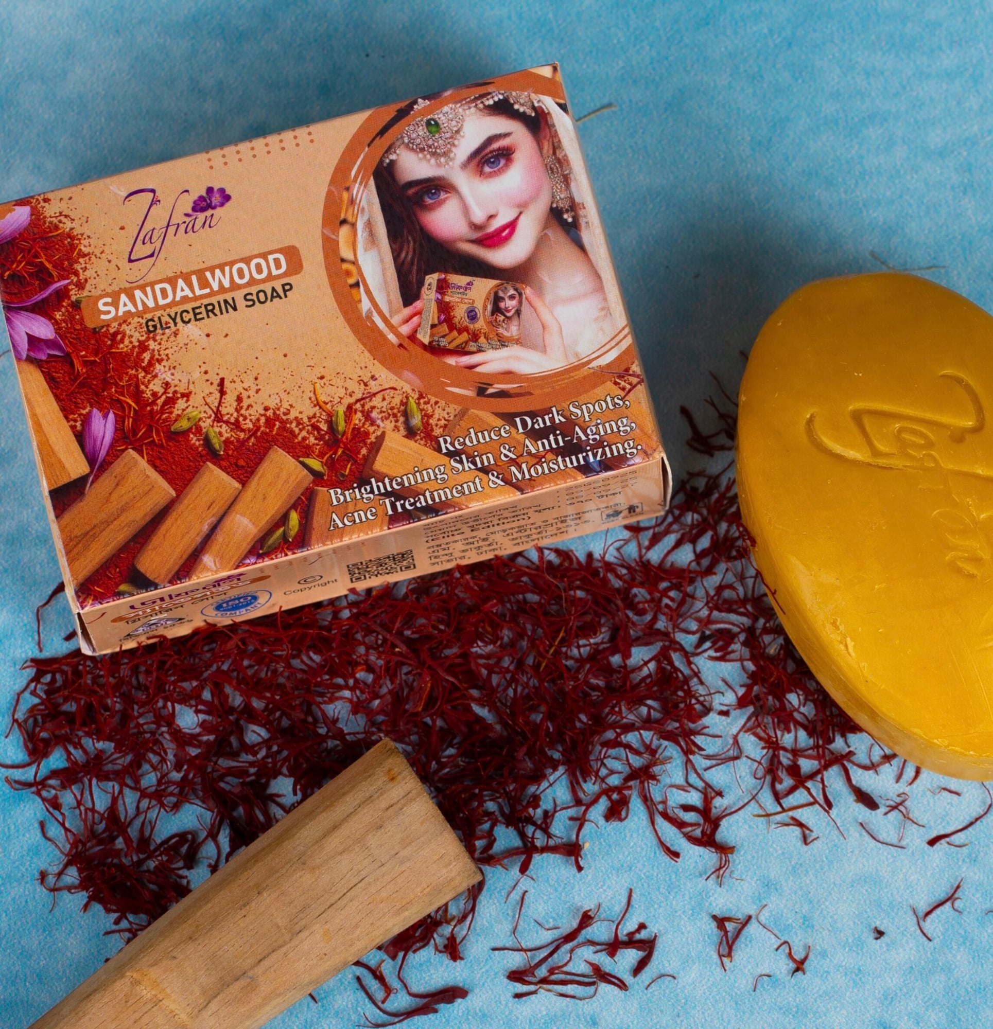 Picture of Zafran Sandalwood Glycerin Soap