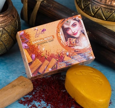 Picture of Zafran Sandalwood Glycerin Soap