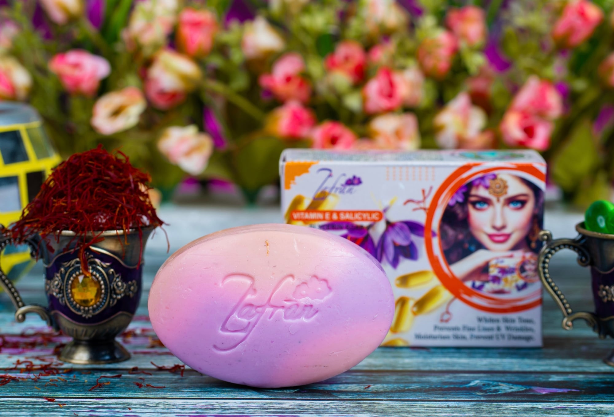 Picture of Zafran Vitamin E & Salicylic Glycerin Soap