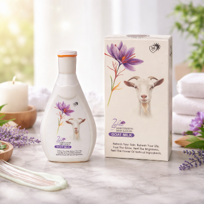Picture of Zafran Goat Milk Moisturising Body Lotion
