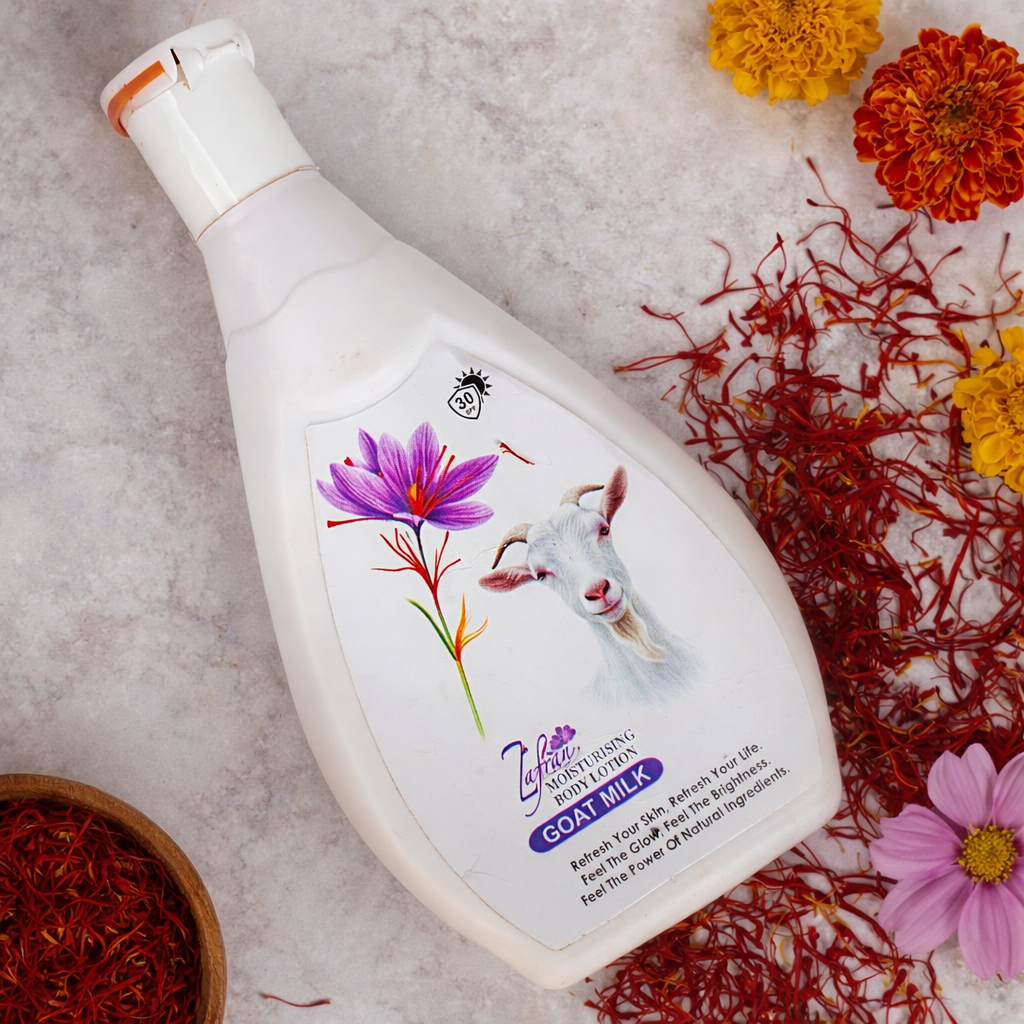 Picture of Zafran Goat Milk Moisturising Body Lotion