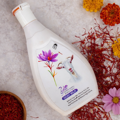 Picture of Zafran Goat Milk Moisturising Body Lotion