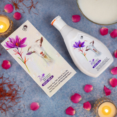 Picture of Zafran Goat Milk Moisturising Body Lotion