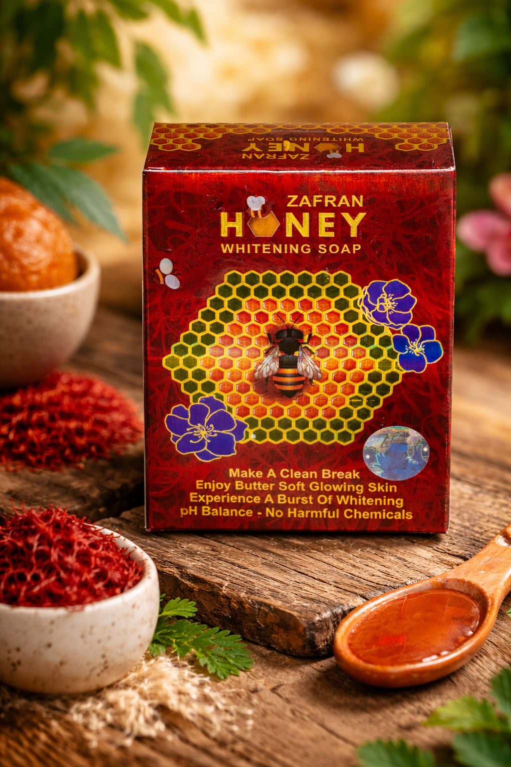 Picture of Zafran Honey Whitening Soap