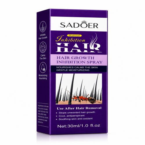 Picture of Sadoer Natural Hair Growth Inhibition Spray – Unwanted Hair Remover Spray 30ml