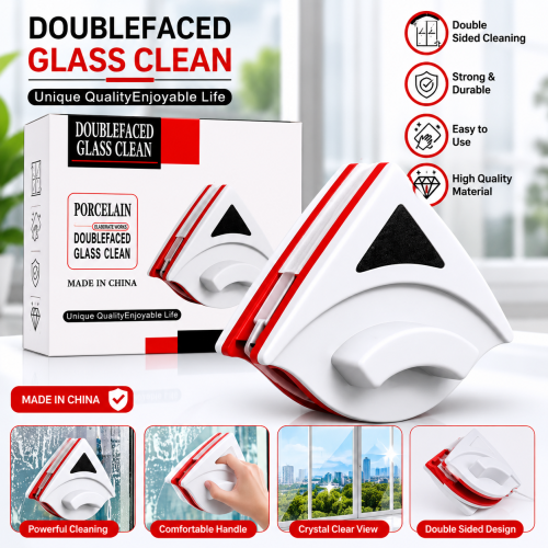 Picture of Magnetic Double-Sided Window Cleaner | Efficient Glass Cleaning Tool