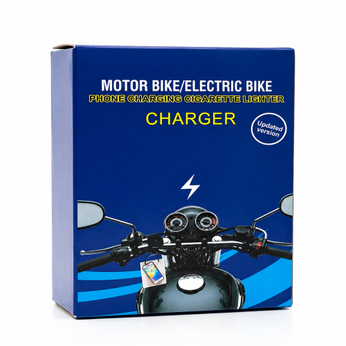 Picture of Universal Motorbike & E-Bike Phone Charger with Cigarette Lighter Socket