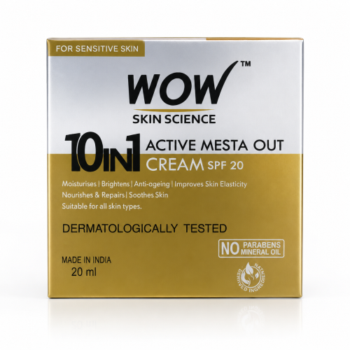 Picture of Wow Skin Science 10-in-1 Active Mesta Out Cream, SPF 20 - 20ml