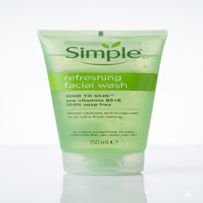 Picture of Simple Kind to Skin Refreshing Facial Wash - 150ml