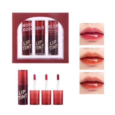 Picture of Heng Fang Lip Tint Moist Gorgeous Color Lipstick 3 Pcs Set