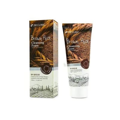 Picture of 3W Clinic Brown Rice Foam Cleansing 100ml - Face Wash /Korea