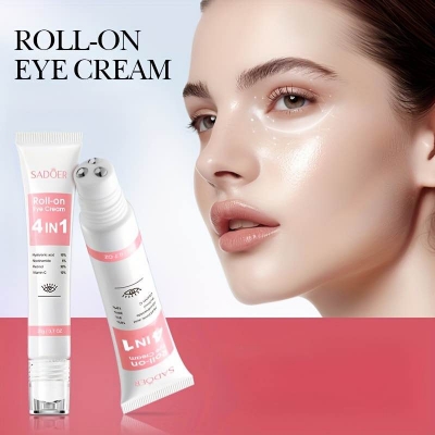 Picture of SADOER 4in1 Roll-on Moisturizing Eye Cream Anti Dark Circles Eyes Bags Firming Moisturizing Eye Serum
