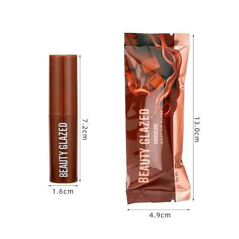 Picture of Beauty Glazed Chocolate Silky Lip Glaze - #112 Dark Brown