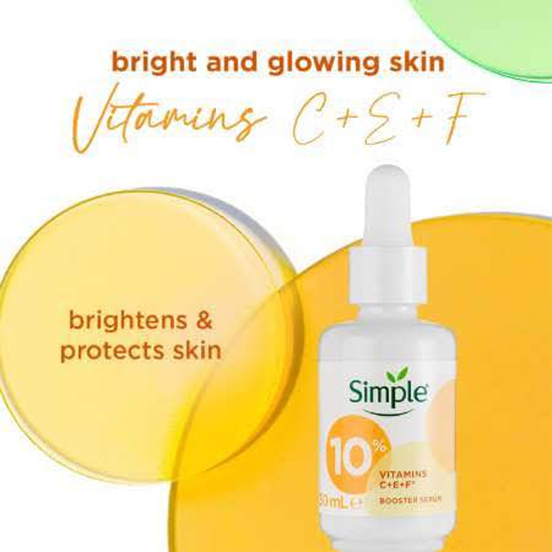 Picture of Simple Boooster Serum With 10% Vitamin C+E+F -30mL Serum