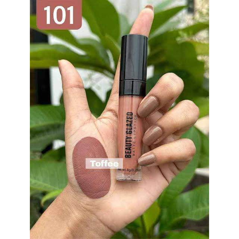 Picture of Beauty Glazed Matte Lipstick -#101 Toffee Matte Lipstick