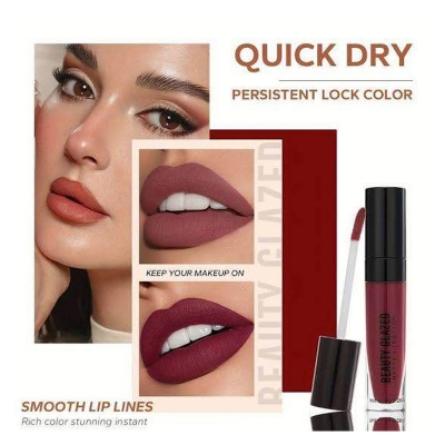 Picture of Beauty Glazed Matte Lipstick -#101 Toffee Matte Lipstick