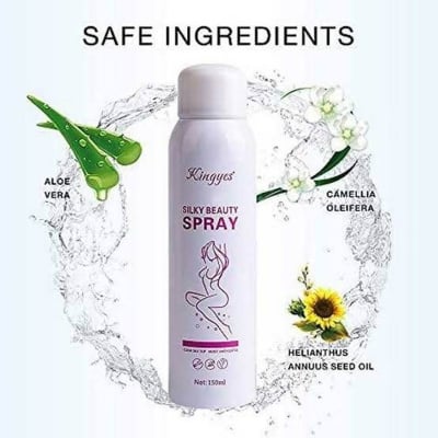 Picture of Kingyes Painless Hair Removal Spray Foam 150 Ml For Unisex (Remove All Types Of Hair)