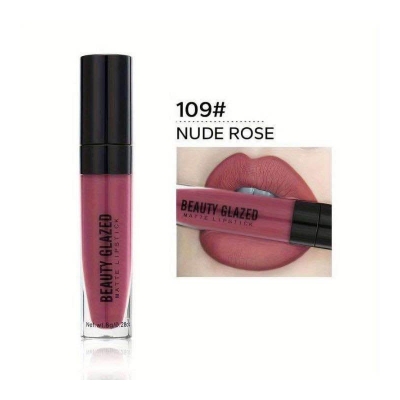 Picture of Beauty Glazed Matte Lipstick - N_ude Rose 109 Matte Lipstick