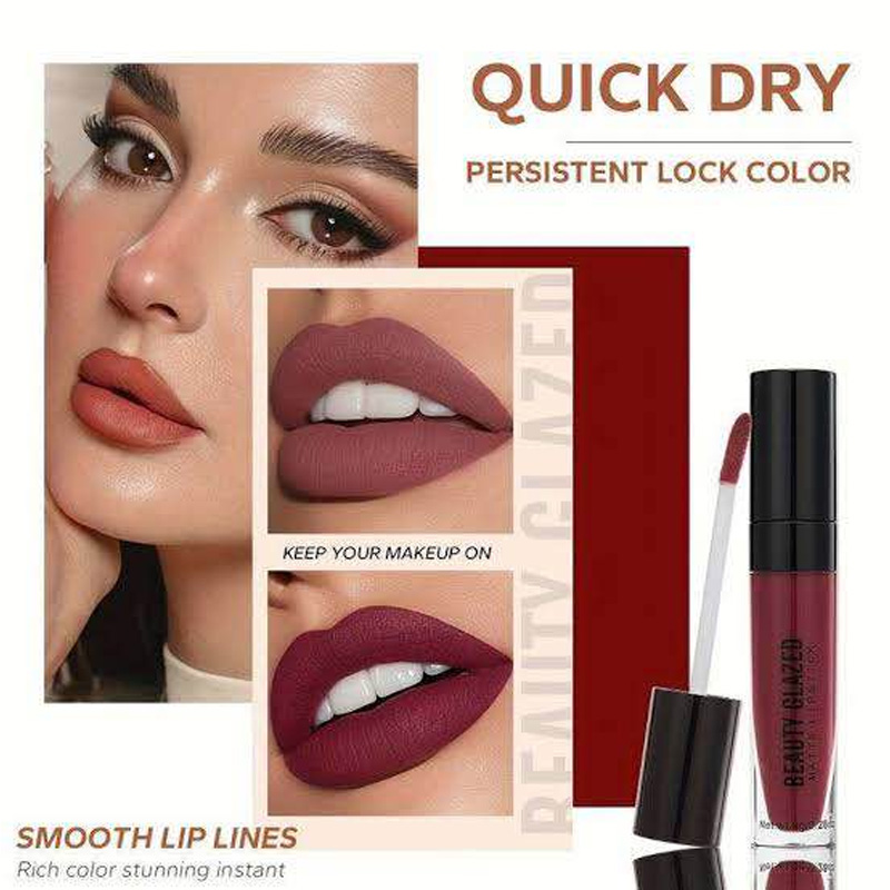 Picture of Beauty Glazed Matte Lipstick - N_ude Rose 109 Matte Lipstick