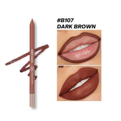 Picture of Beauty Glazed Waterproof & Long Lasting Lip Liner - Dark Brown B107