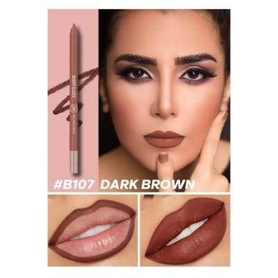 Picture of Beauty Glazed Waterproof & Long Lasting Lip Liner - Dark Brown B107