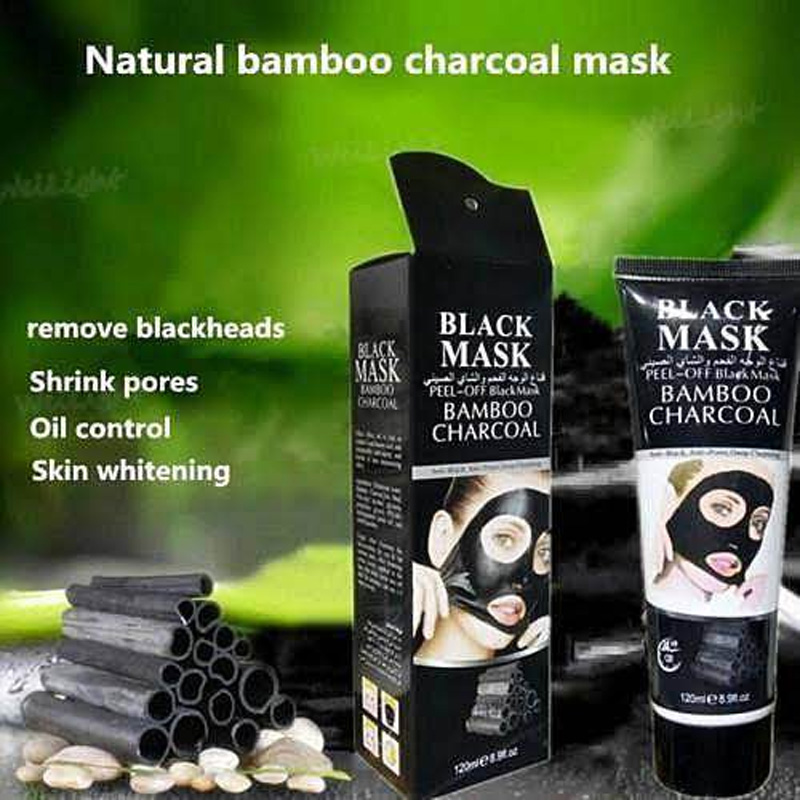 Picture of Bamboo Charcoal Peel-Off Black Mask - Blackhead Remover Mask peel off
