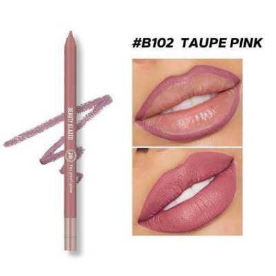 Picture of BEAUTY GLAZED WATERPROOF & LONG LASTING LIP LINER-#B102 Taupe Pink
