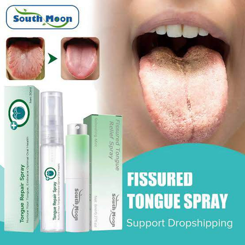 Picture of Fissured Tongue Relief Spray, Breath Freshener Spray For Women Men-8ml