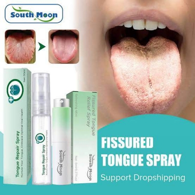Picture of Fissured Tongue Relief Spray, Breath Freshener Spray For Women Men-8ml