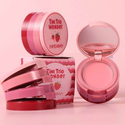 Picture of Handaiyan 3 in 1 tint trio wonder pocket Makeup Blush