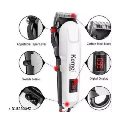 Picture of Kemei KM-809A Digital Electric Rechargeable Professional Hair Clipper Trimmer