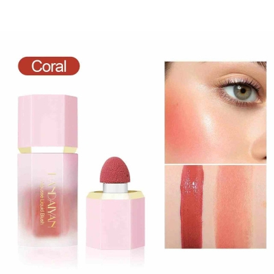 Picture of HANDAIYAN Blush Stick ,Long-Wearing,Natural-Looking, Finish, Skin Tint Cheek Tint-#03 Coral