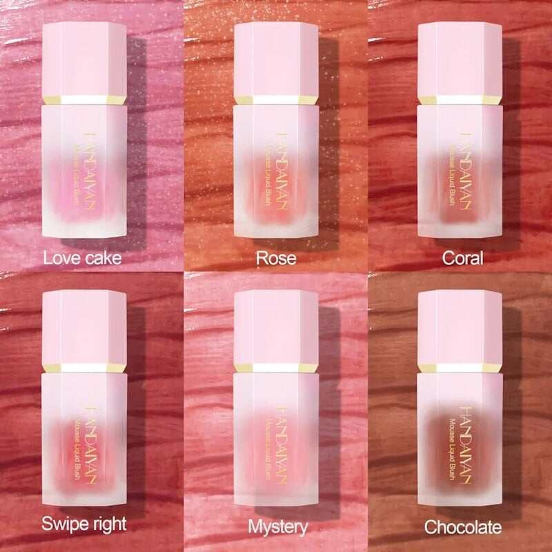 Picture of HANDAIYAN Blush Stick ,Long-Wearing,Natural-Looking, Finish, Skin Tint Cheek Tint-#03 Coral