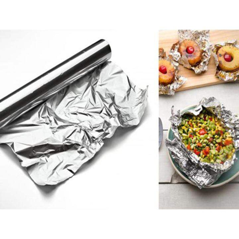 Picture of Showda Mart Diamond Aluminum Wrap Foil Paper - 37.5 SQ. FT. - Silver