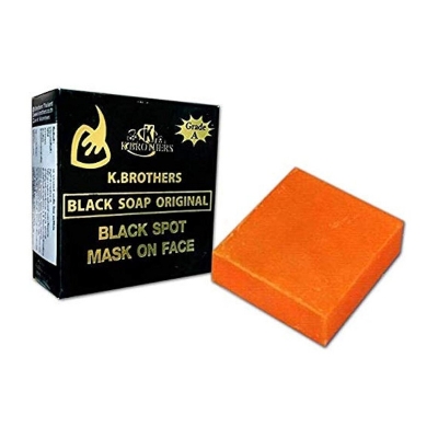 Picture of K Brothers Black Spot Whitening Soap - 50g - Orange