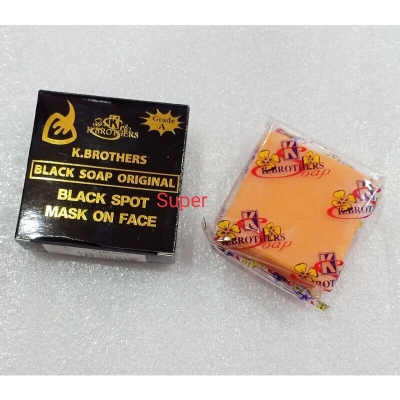 Picture of K Brothers Black Spot Whitening Soap - 50g - Orange